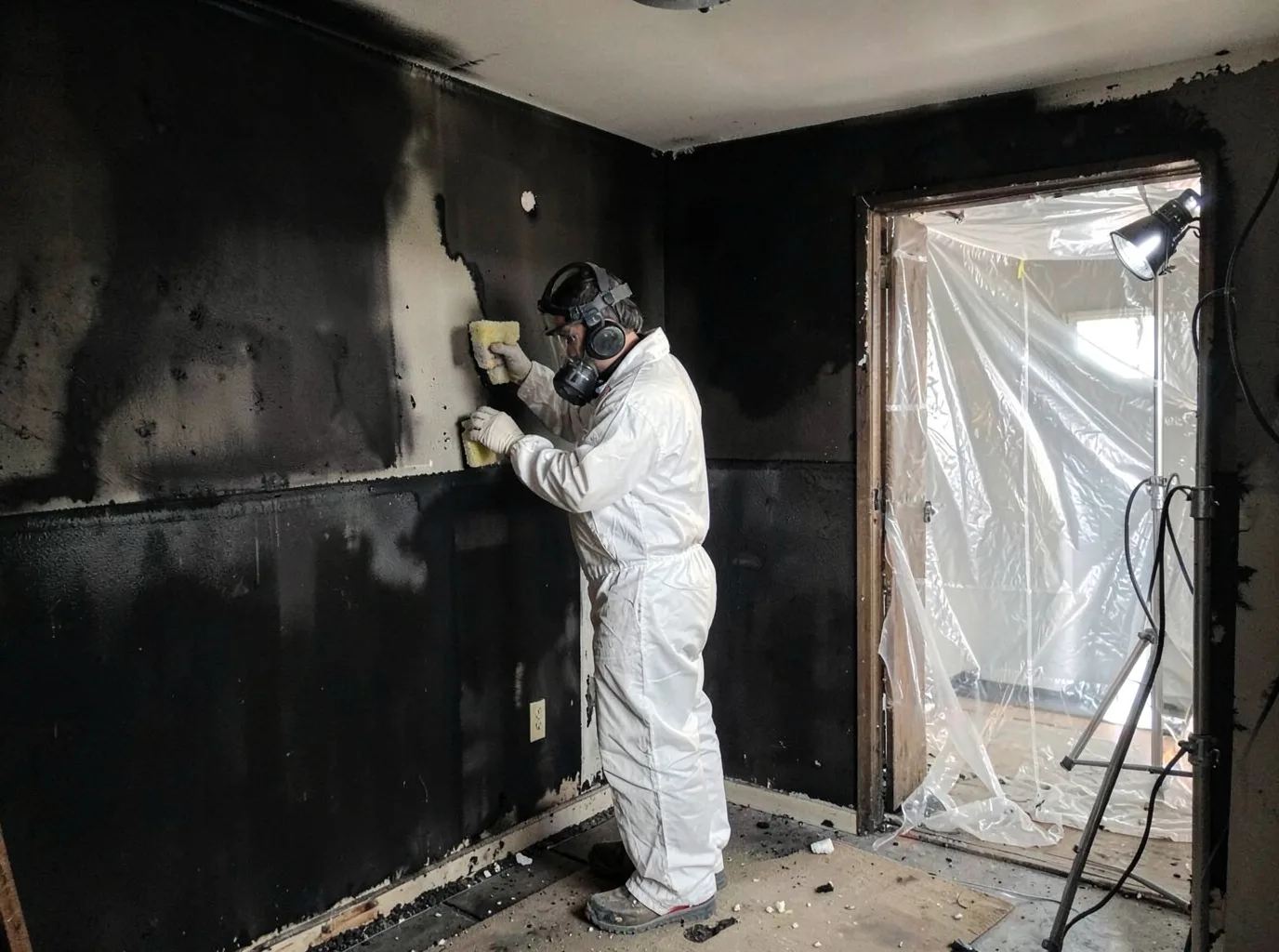 Fire Damage Restoration company in Plumtree, NC